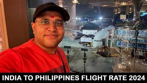 india to philippines flight price.